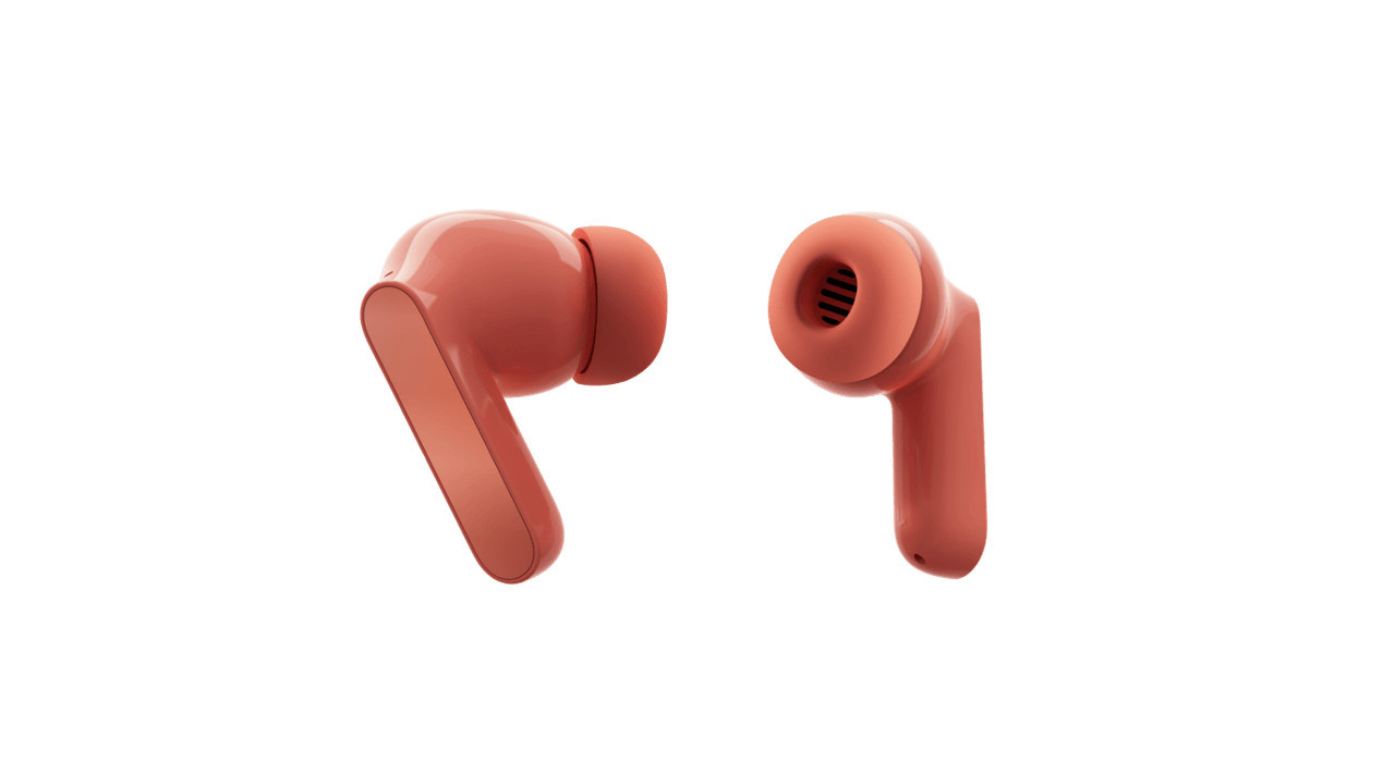 Słuchawki BT Moto buds Wireless Earbuds, Coral Peach - zdjęcie 2