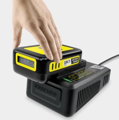 Szybka ładowarka + akumulator KARCHER 18V 2,5Ah - zdjęcie 4