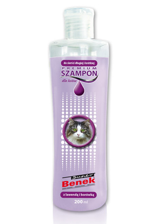 CERTECH Szampon z lawendą i borówką dla kotów PREMIUM 200ml - zdjęcie 1