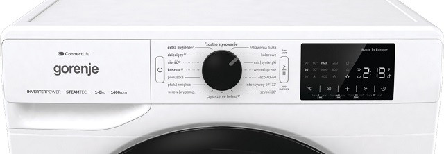 Pralka GORENJE WPNEI84SBSWIFI/PL 8kg 1400 obr/min - zdjęcie 4