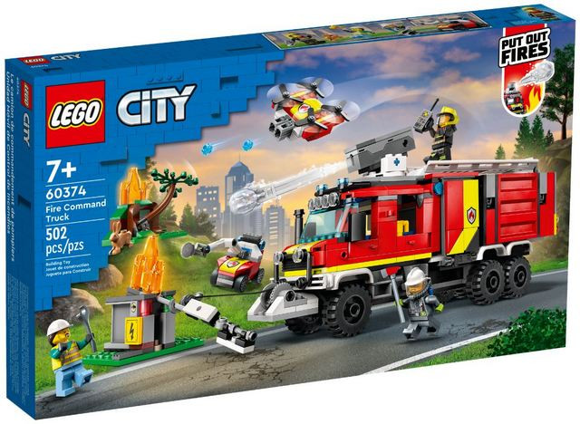 LEGO City 60374 Terenowy pojazd straży pożarnej - zdjęcie 1