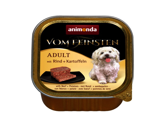 ANIMONDA Vom Feinsten Adult Classic MIX SMAKÓW - mokra karma dla psa - 24x150g - zdjęcie 5