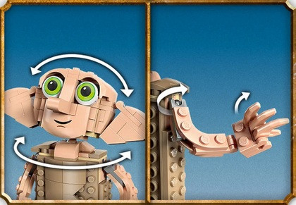 LEGO Harry Potter TM 76421 Skrzat domowy Zgredek™ - zdjęcie 3