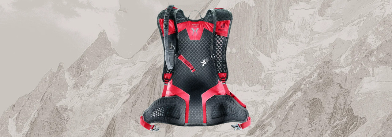 Plecak skiturowy Deuter Updays 20 - ruby/hibiscus - zdjęcie 1