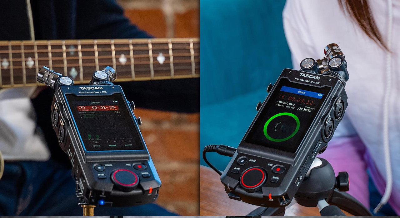 Tascam Portacapture X8 - Przenośny, wielościeżkowy rejestrator o wysokiej rozdzielczości - zdjęcie 5