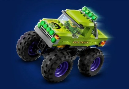 LEGO Marvel Super Heroes 76312 Monster truck Hulka kontra Thanos - zdjęcie 4
