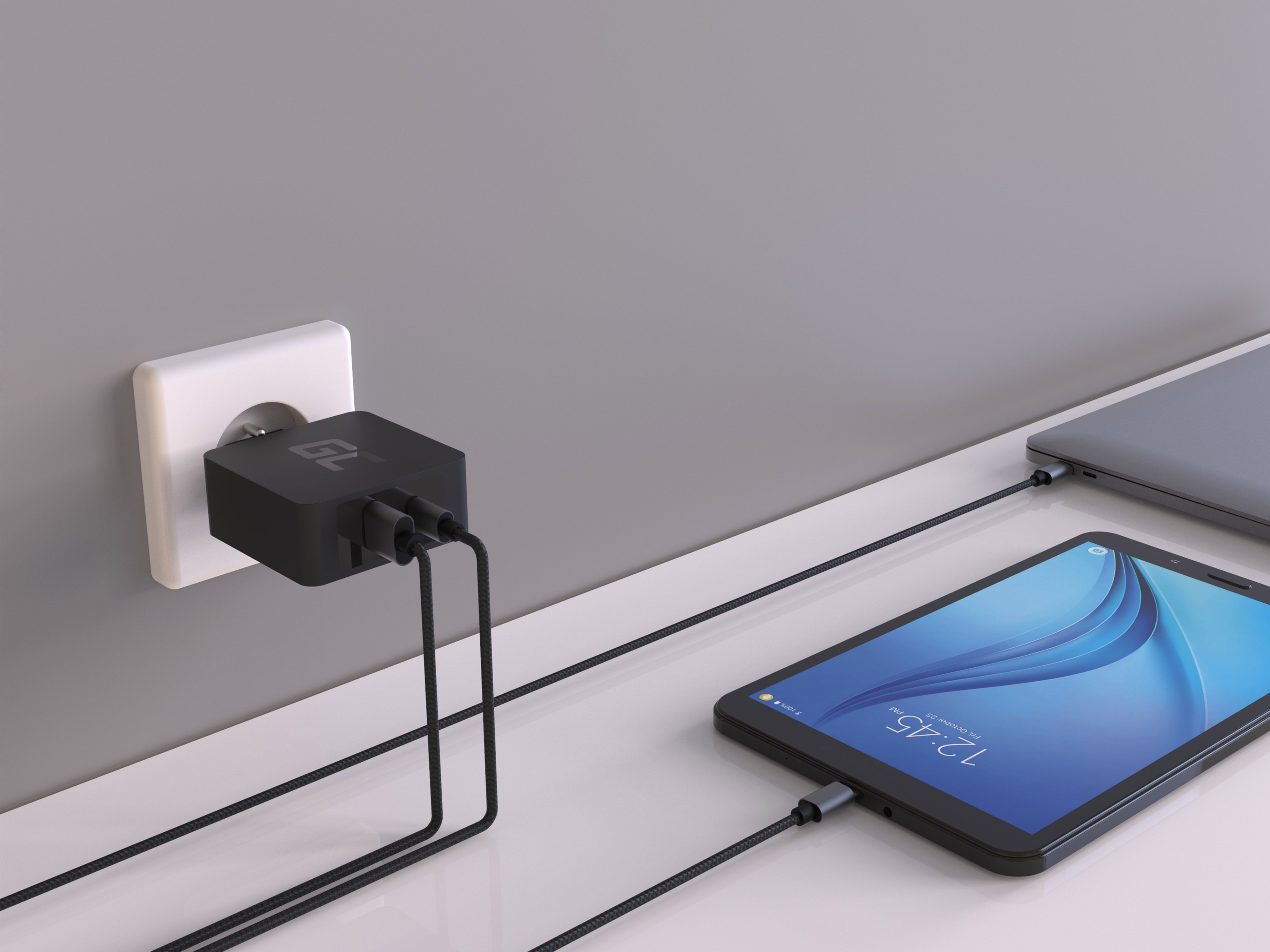 GREEN CELL ŁADOWARKA SIECIOWA USB-C 45W PD + USB - zdjęcie 4