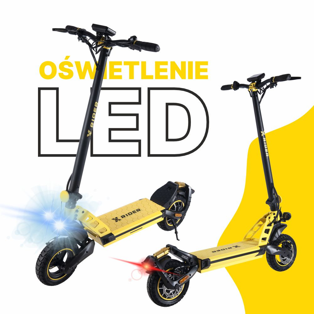 Hulajnoga Elektryczna Terenowo - Sportowa XRIDER F10 18,4 Ah 800 W - zdjęcie 10
