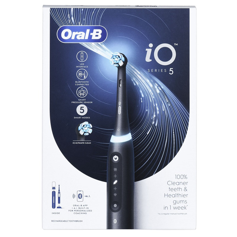 Braun Oral-B Szczoteczka elektryczna iO5 Matt Black - zdjęcie 1