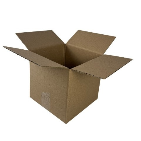KARTON KLAPOWY, pudełko zrobione z tektury 3W 3 warstwowej, kolor szaro/brązowy, 300x200x150mm 380G/M2 20 SZTUK - zdjęcie 1
