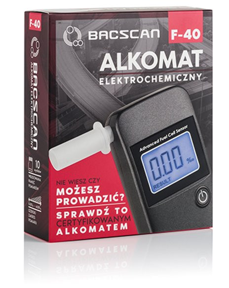 Alkomat elektrochemiczny BACscan F-40 - zdjęcie 3