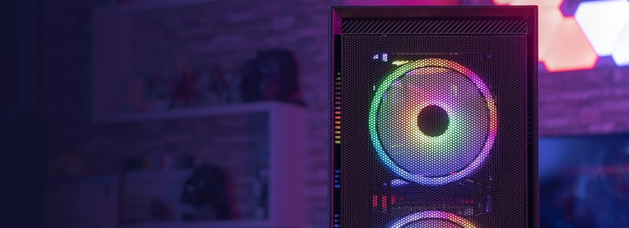 Obudowa AEROCOOL PGS GRAPHITE-G-BK-v2 FRGB czarna - zdjęcie 4