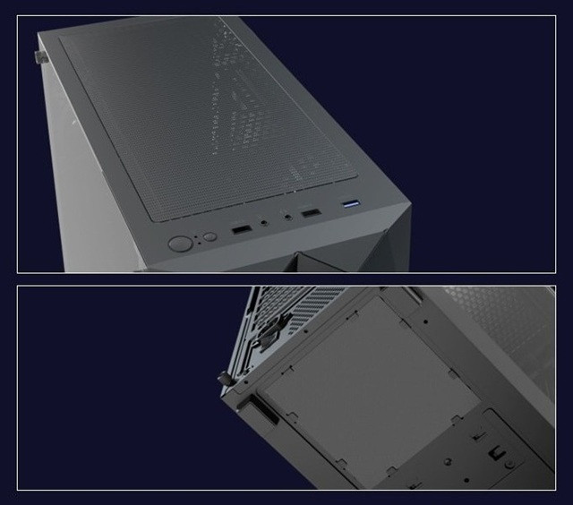 Obudowa AEROCOOL PGS VOLCAN-G-BK-v1 - zdjęcie 6