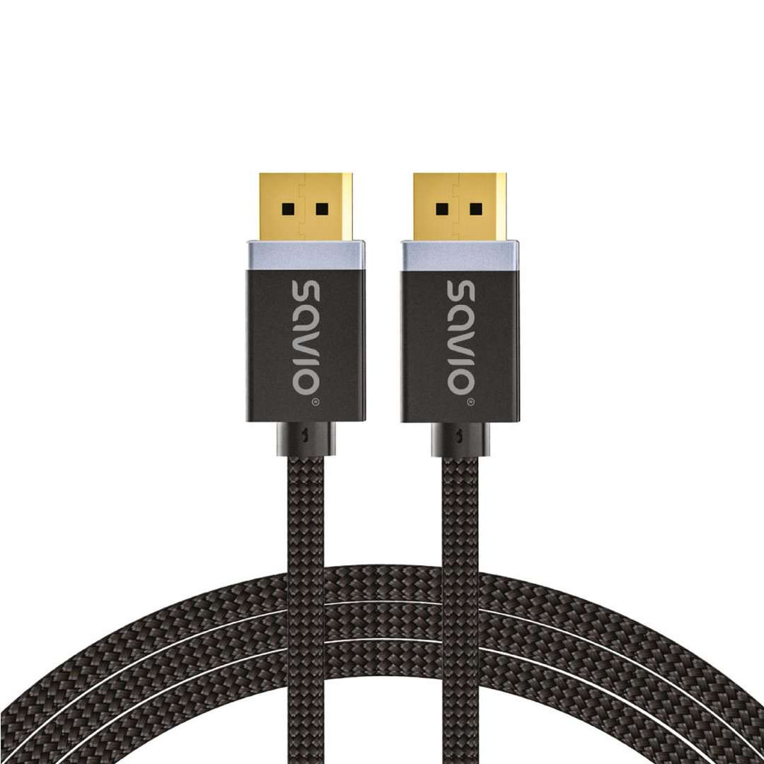 SAVIO KABEL DISPLAYPORT (M) – DISPLAYPORT (M) V1.4 - zdjęcie 3