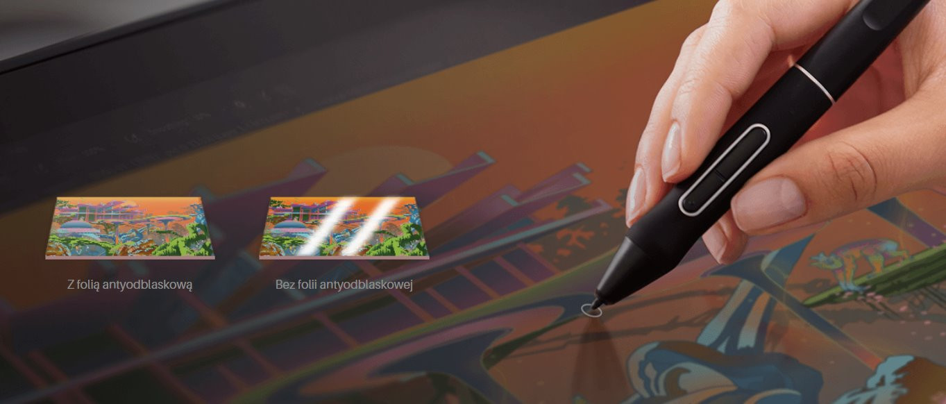 Tablet graficzny Huion Kamvas 22 Plus - zdjęcie 5