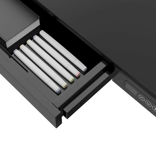 Biurko ACTIVEJET z elektryczną regulacją wysokości 140x70 ET119W-C czarny - zdjęcie 4