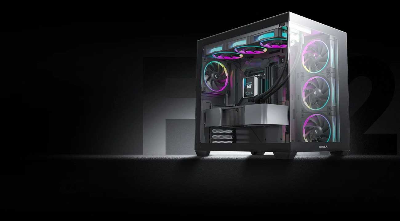 Wentylator DeepCool FL12R (R-FL12R-BKAPN1-G) - zdjęcie 1