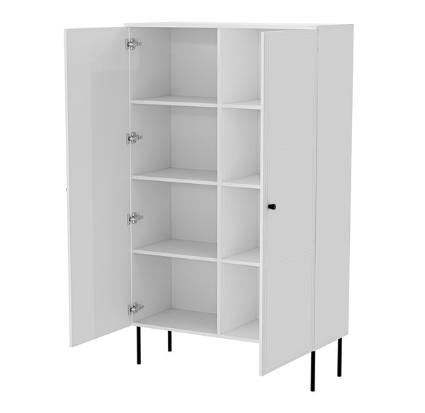 Witryna PALAZZO BIS 100x39x166 biały mat - zdjęcie 3