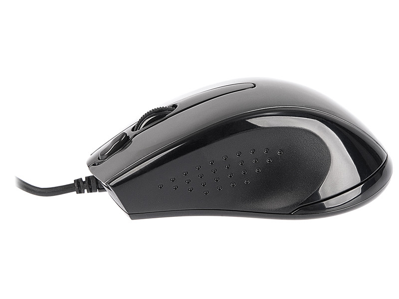 Mysz A4Tech V-TRACK N-500F-1 Glossy Grey USB - zdjęcie 1