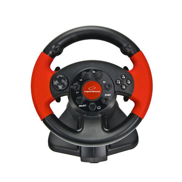 Kierownica Esperanza EG103 PC/PS2/PS3 z wibracjami - zdjęcie 1