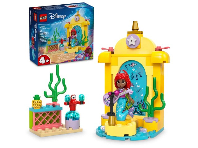 LEGO Disney 43235 Scena muzyczna Arielki - zdjęcie 1