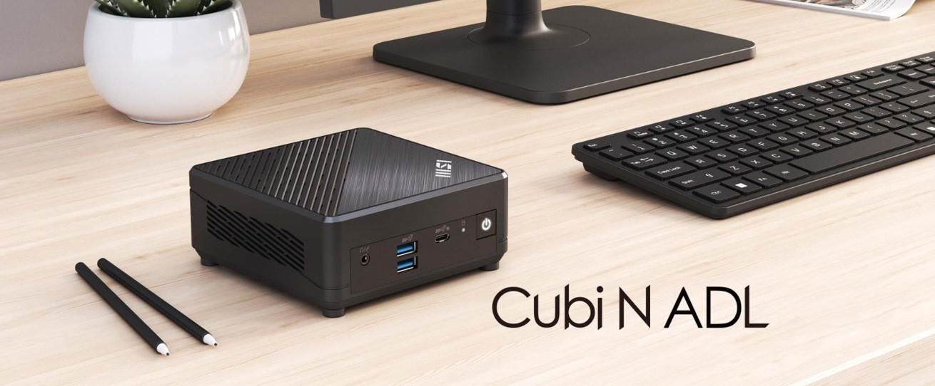 MSI Cubi N ADL-002EU Celeron N100 4GB SSD128 Intel UHD Graphics W11Pro - zdjęcie 1