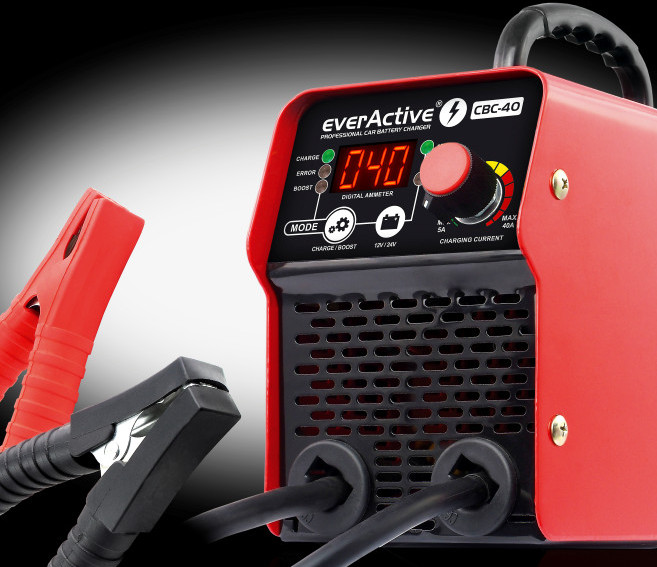 EVERACTIVE PROSTOWNIK SAMOCHODOWY 12V/24V CBC40 - zdjęcie 1
