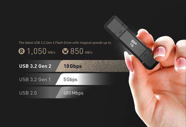 SSD Silicon Power DS72 500GB Dual USB-C/USB 3.2 - zdjęcie 2