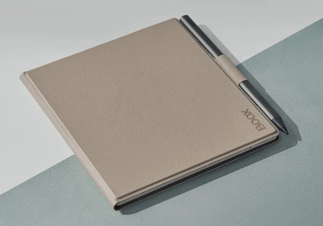 Etui magnetyczne Onyx Boox Go Color 7 / Boox Go 7 / Boox Go Color 7 (Gen II) / Boox Page z uchwytem na rysik Beżowe - zdjęcie 1