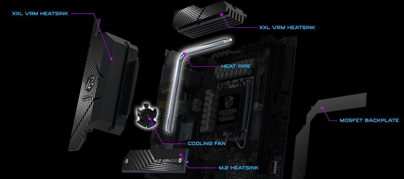 Płyta główna ASRock B760I LIGHTNING WIFI - zdjęcie 13