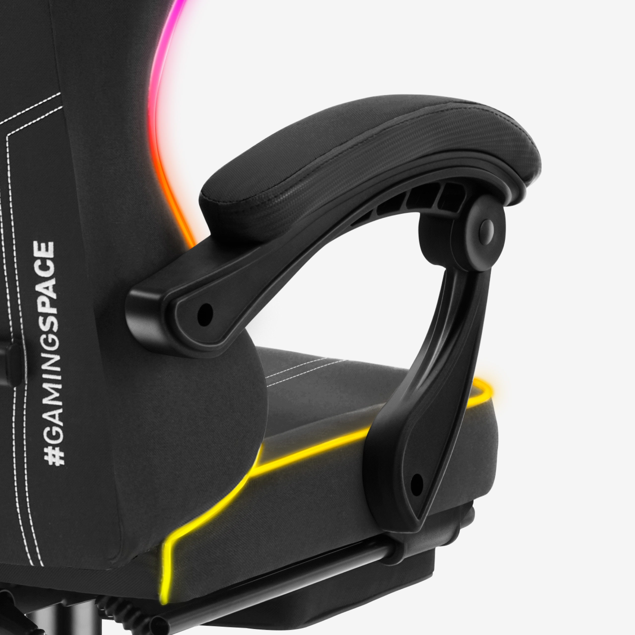 Fotel gamingowy Force 3.7 RGB Black - zdjęcie 4