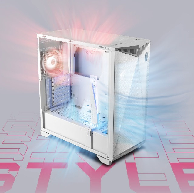 Obudowa MSI MPG GUNGNIR 300R AIRFLOW WHITE (306-7G21W21-W57) - zdjęcie 2