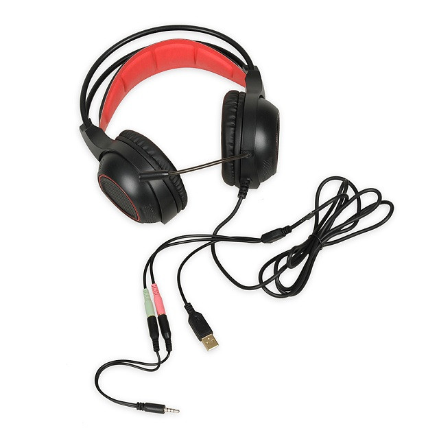 SŁUCHAWKI Z MIKROFONEM I-BOX X3 GAMING - zdjęcie 1