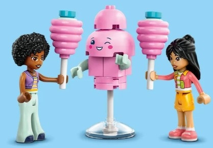 LEGO FRIENDS 42643 Stoisko z watą cukrową i skuter - zdjęcie 5