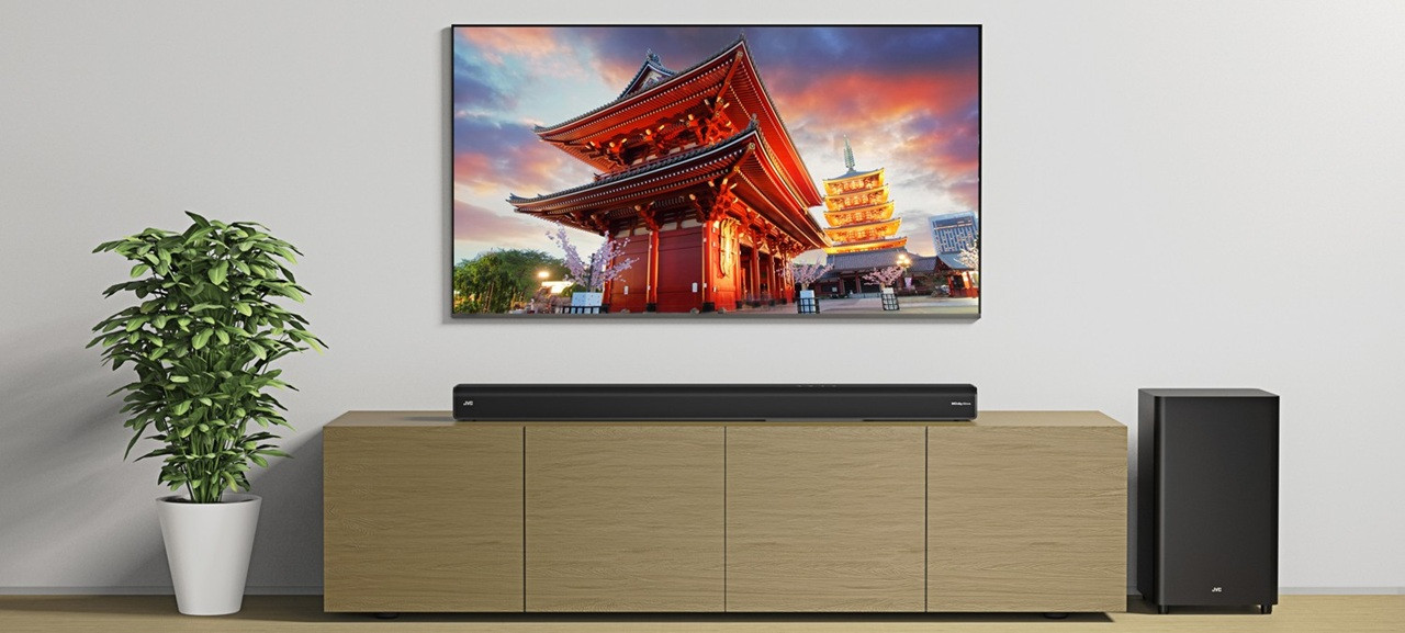 Soundbar JVC TH-E754B 3.1.2 Wireless Sub, Dolby A. - zdjęcie 3
