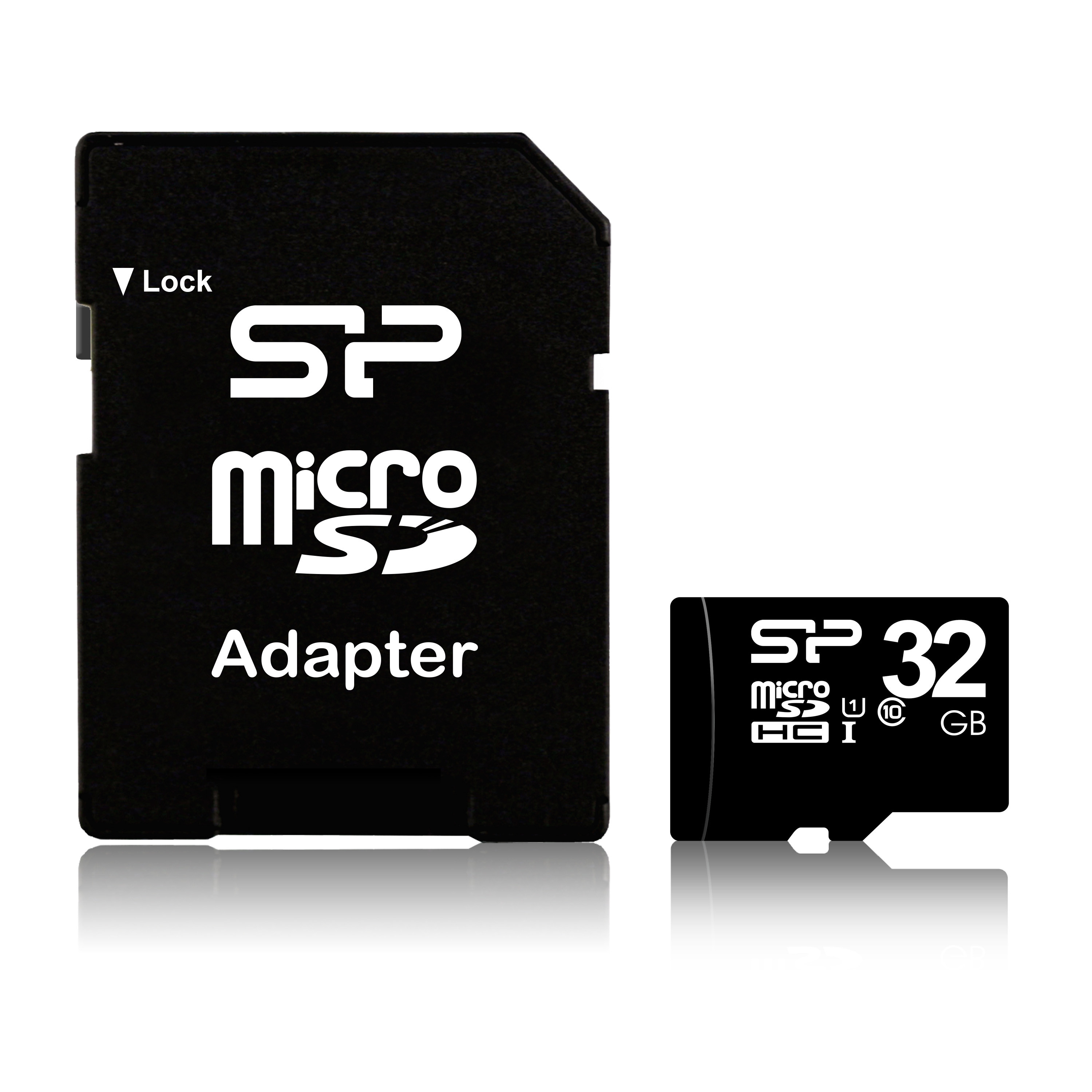 SILICON POWER MICRO SDHC 32GB Class 10 + adapter - zdjęcie 1