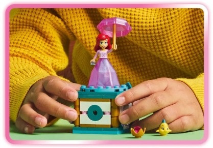 LEGO DISNEY PRINCESS 43259 Wirująca Arielka - zdjęcie 4