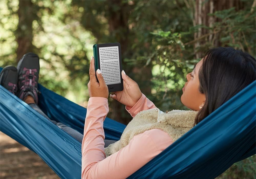 Czytnik Ebook Kindle (11 Generacja) 2024 6” glare-free 16GB Wi-Fi ( bez reklam ) Black - zdjęcie 3