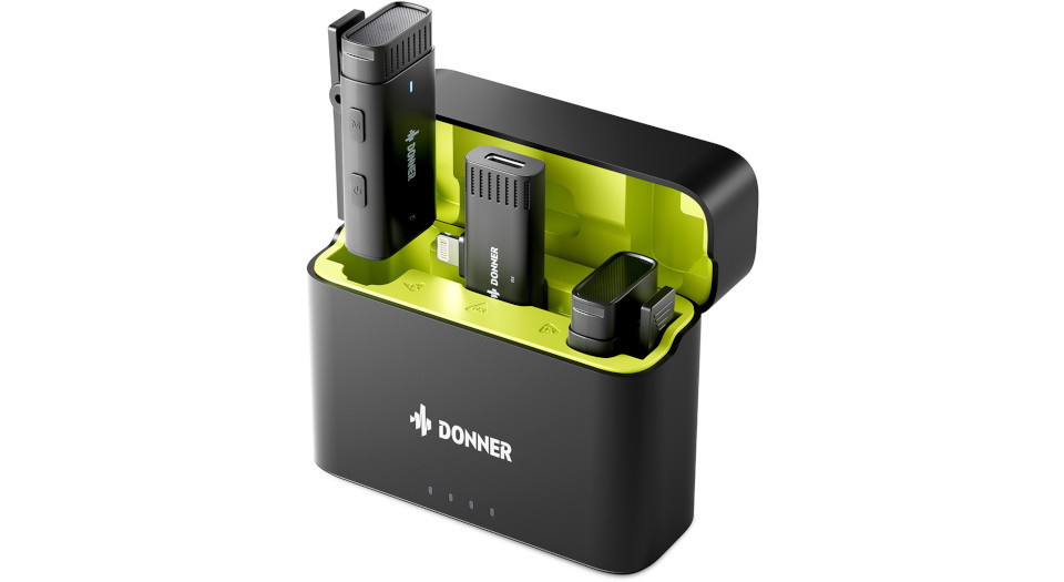 DONNER VPM10 - Mikrofon bezprzewodowy typu Wireless dla urządzeń iOS - zdjęcie 2