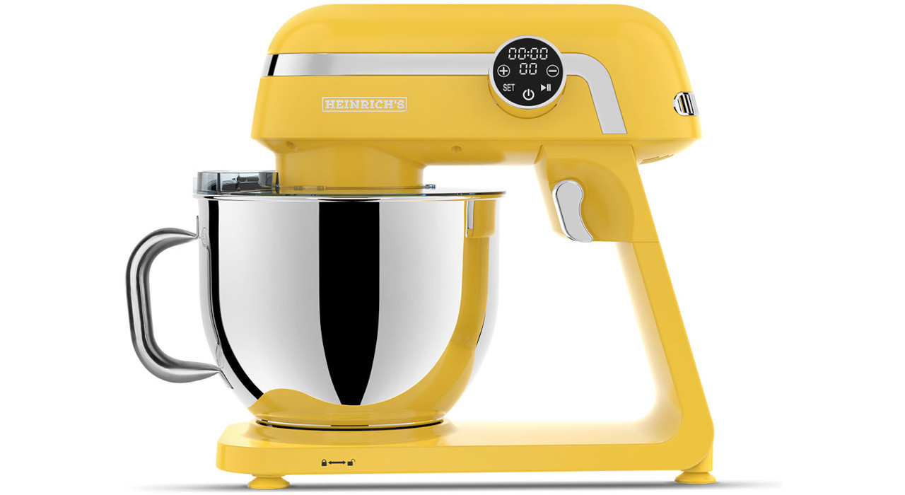 Robot kuchenny HEINRICH"S HKM 8079 żółty - zdjęcie 2