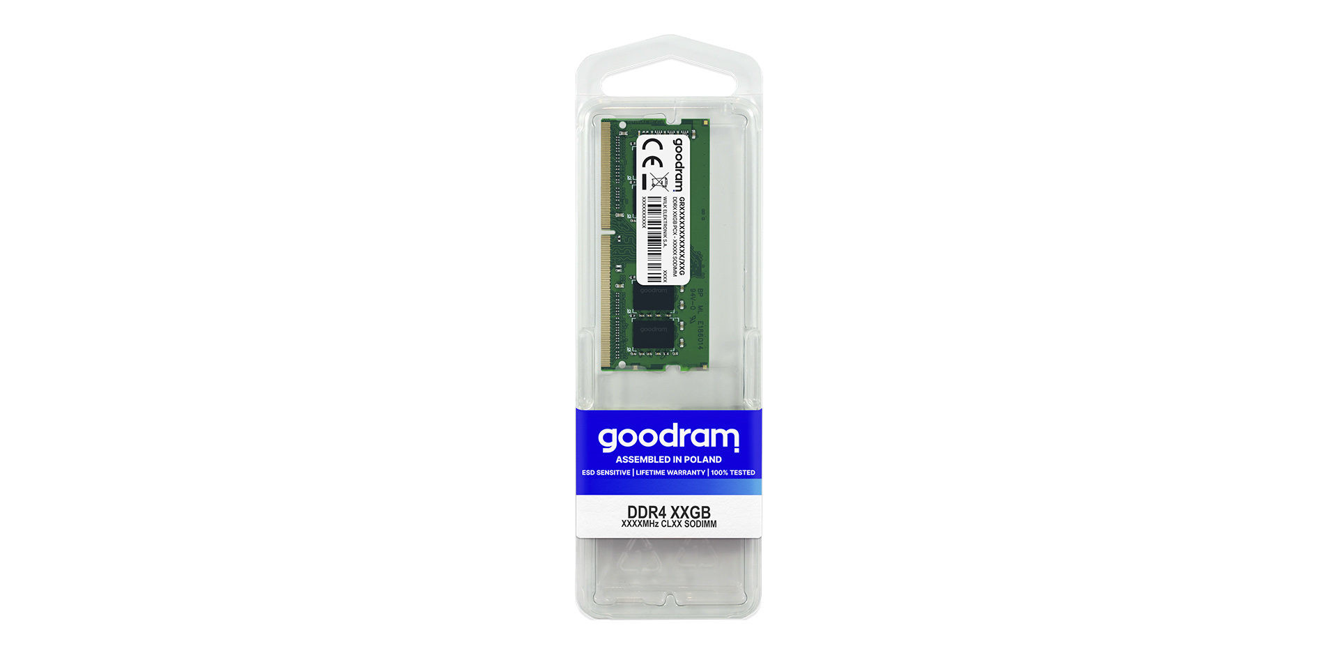 GOODRAM SO-DIMM DDR4 16GB PC4-25600 3200MHz CL22 - zdjęcie 2