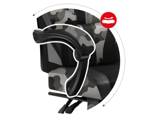 Fotel gamingowy Huzaro Combat 5.0 Camo - zdjęcie 7