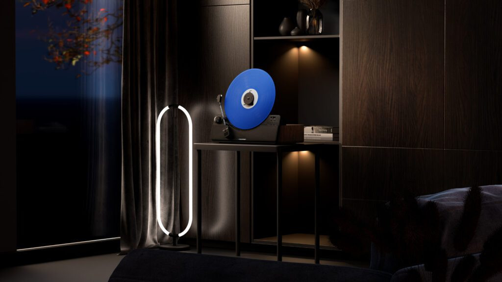 Gramofon wertykalny BLAUPUNKT VT100BK - zdjęcie 2