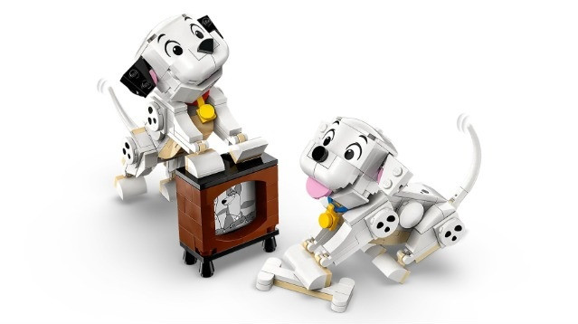 LEGO DISNEY 43271 CLASSIC LUCKY & PENNY 101 DALMATIANS PUPPIES - zdjęcie 2