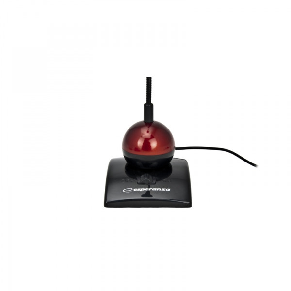Mikrofon esperanza desktop eh130 czerwony eh130 - zdjęcie 3