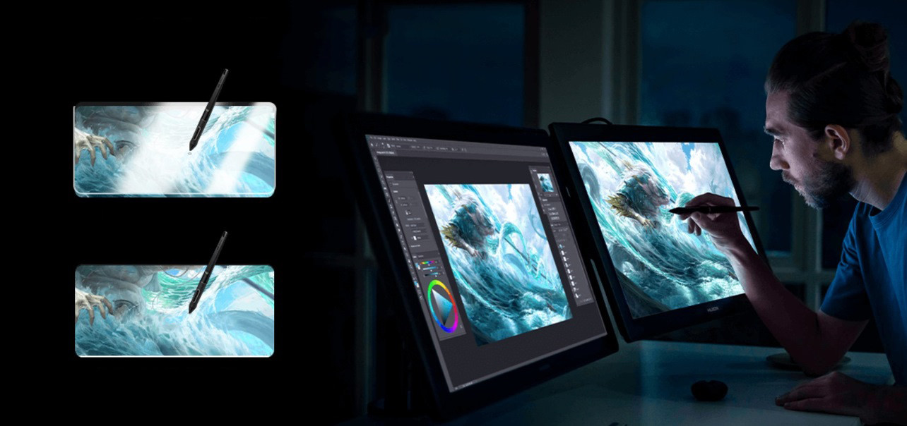 Tablet graficzny Huion Kamvas Pro 24 4K - zdjęcie 5