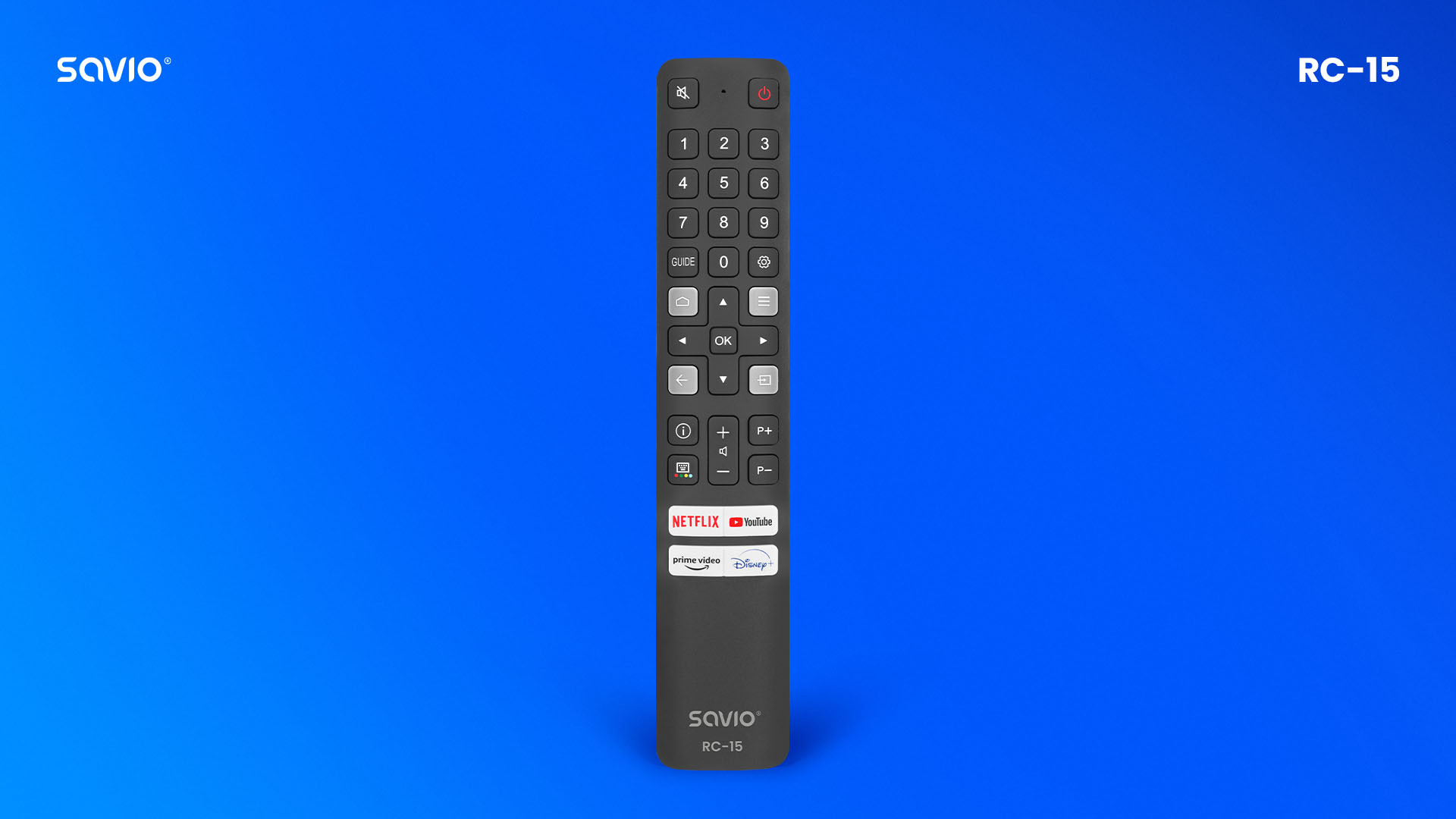 SAVIO PILOT UNIWERSALNY DO TV TCL RC-15 - zdjęcie 1