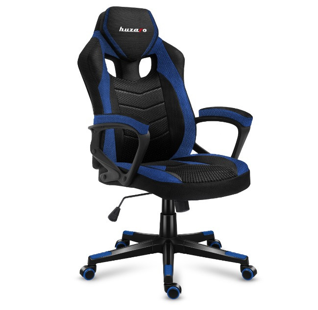 Fotel gamingowy HZ-Force 2.5 Blue Mesh - zdjęcie 2