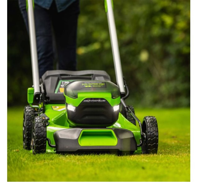60V Kosiarka 46cm z napędem GREENWORKS GD60LM46SP - 2514207 - zdjęcie 2