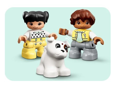 LEGO DUPLO 10954 Pociąg z cyferkami nauka liczenia - zdjęcie 6